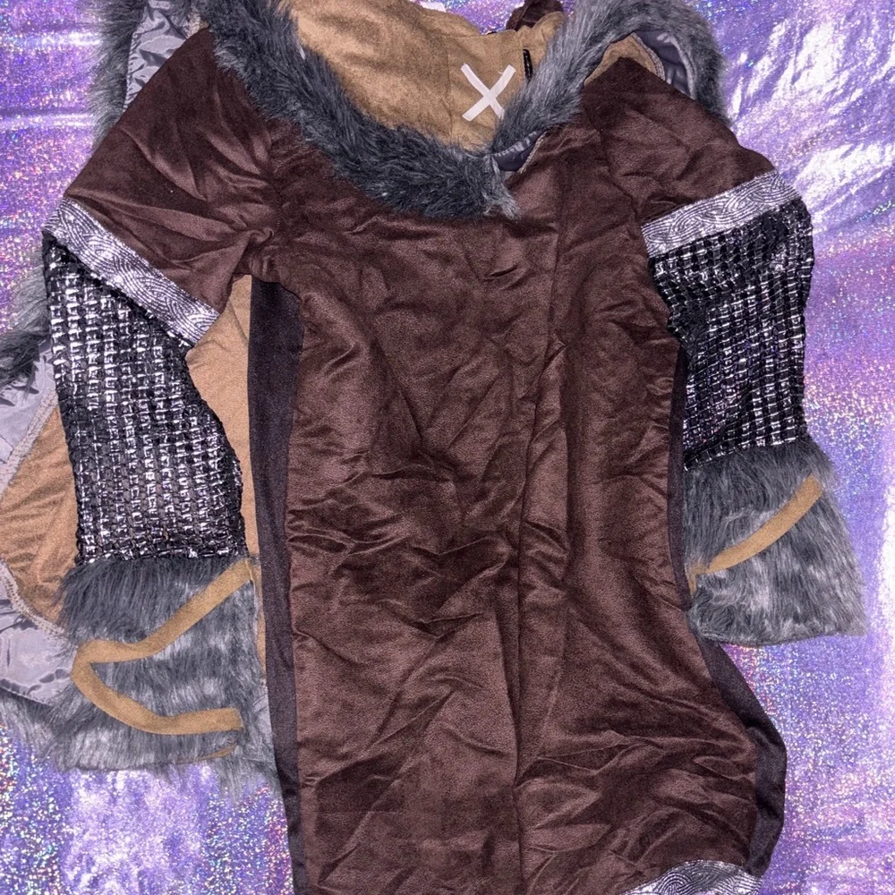 Kids Viking Costume Cape & Shirt